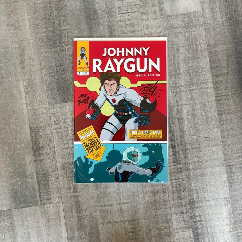 Johnny Raygun Special Edition Signed Comic